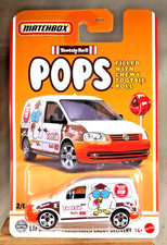 2025 Matchbox Candy Sweet Rides 2/6 Tootsie Roll Pops VOLKSWAGEN CADDY DELIVERY