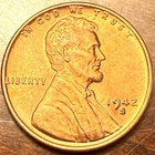 1942-S Lincoln Cent Wheat Penny Flawless AU RB Hard To Find Coin Free Shipping