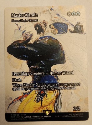 Master Xande - Venser, Shaper Savant (Showcase) Final Fantasy: Through the Ages