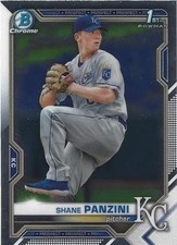 2021 Bowman Draft Chrome #BDC-36 Shane Panzini ROYALS