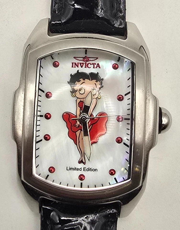 Juego Invicta Modelo 25249 - Colección Personajes Betty Boop Dama - LE - 0155/4000 Foto 3 de 4