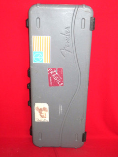Fender USA Grey Deluxe Molded Stratocaster or Telecaster Hardshell Case