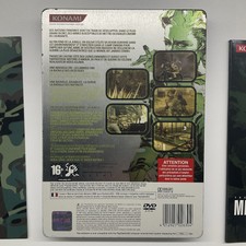 Jeu PS2 Metal Gear Solid 3 Steelbook - Complet - Bon état - Quelques Rayures - édition Collector