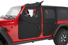 Bestop 51751-17 Rear Full 2pc Soft Doors Black Twill For 18 Wrangler Jl 4dr Bestop 51751-17 Rear Full 2pc Soft Doors Black Twill For 18 Wrangler Jl 4dr