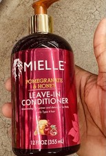 Mielle Pomegranate Honey Leave-In Conditioner Moisturizing Detangling 12 fl oz