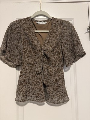 Abercrombie & Fitch Leopard Blouse