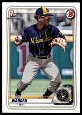 2020 Bowman Draft #BD-97 Zavier Warren RC