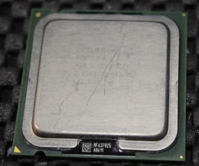 Intel Pentium D 820 2,80ghz/2m/800 Sockel LGA775 Prozessor SL8CP