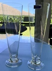 Waterford Marquis Vintage Crystal Pilsner Glasses, Hand Blown, 9 1/2” Set 2 NEW