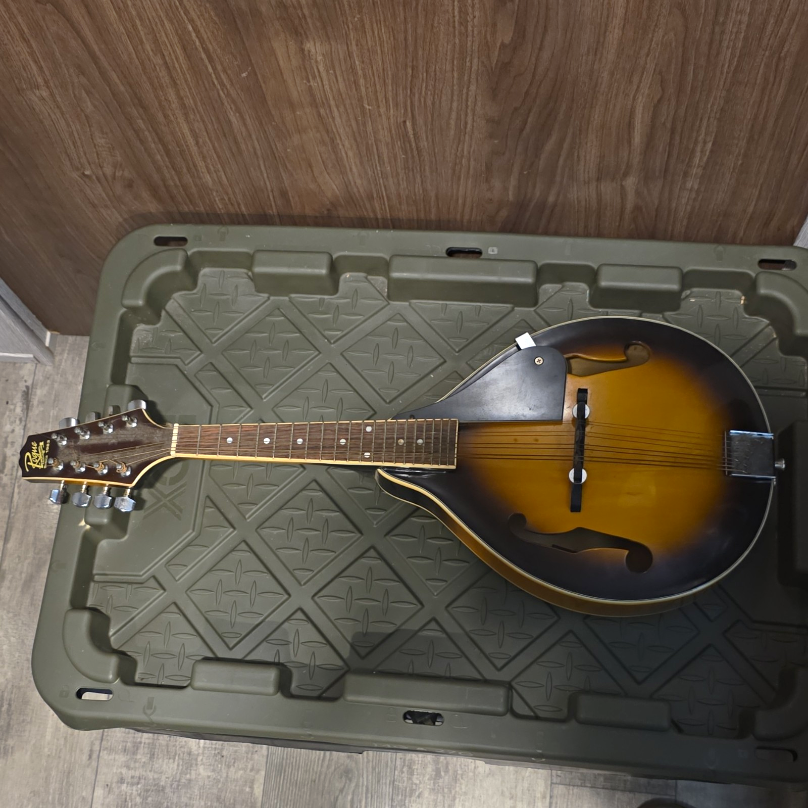 Rogue RM-100A A-Style 8-String Mandolin Sunburst Spruce/Maple Adj Bridge
