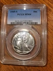 1945-S  Walking Liberty Half Dollar   PCGS MS64