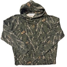 No Boundaries Real Camo Unisex Hooded Sweatshirt Size Large