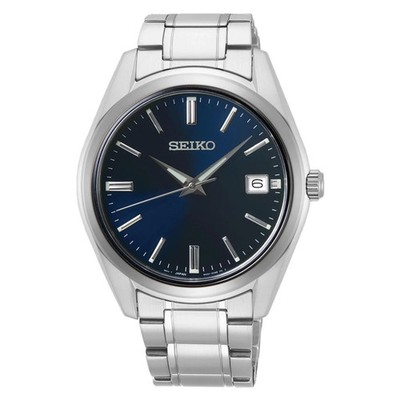 Seiko Conceptual Herrenuhr SUR309P1 Quarz blau Sunburst Zifferblatt Armband 100M