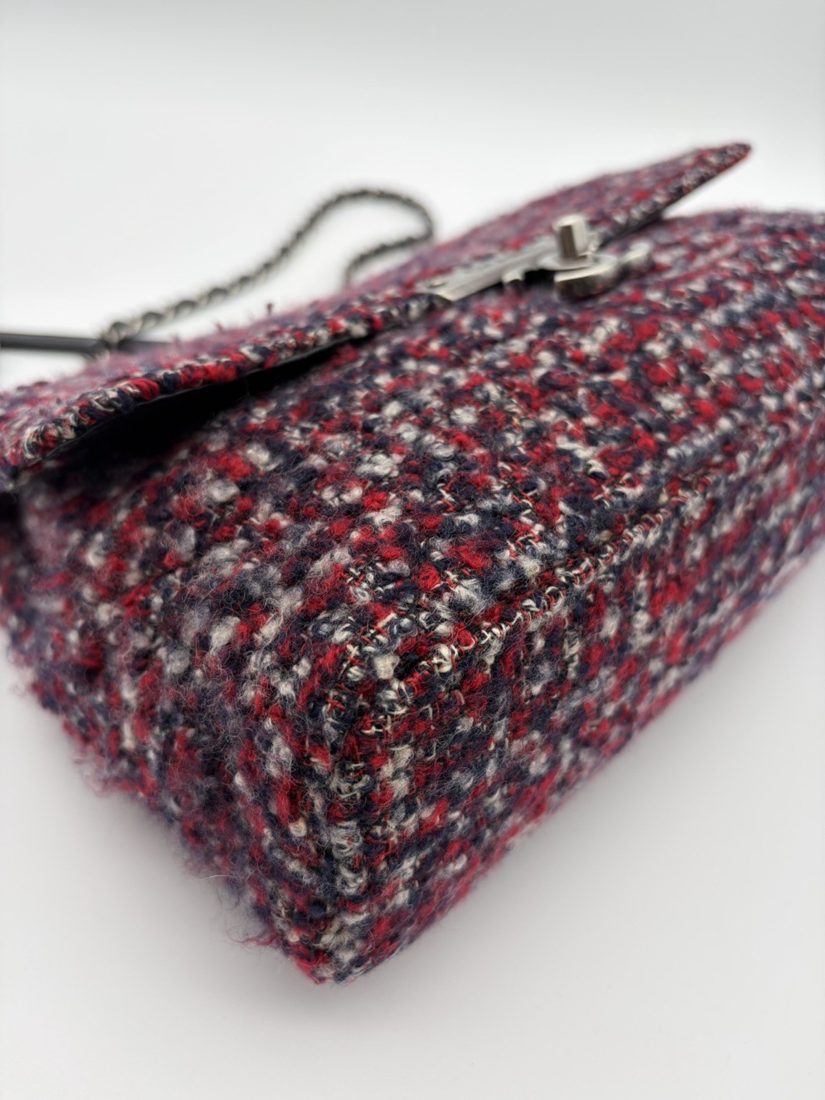 Chanel Single Tweed Flap Medium 21 Series  JMCZ2410384 image 7