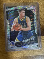 2024-25 Panini Prizm Black - Quinten Post, Quinten Post #195 Pulsar Prizm (RC)