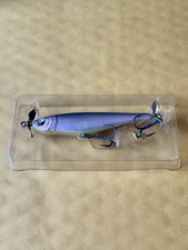 6th Sense Party Prop 80 Sinking Spy Bait 3.14”  .37oz. Ghost Bone Minnow