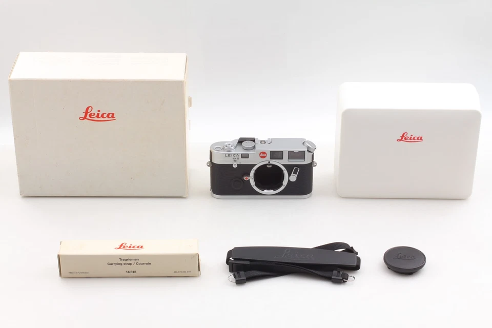 [Excelente COMO NUEVA en caja] Cámara fotográfica Leica M6 0,72 no TTL plateada 35 mm de JAPÓN Foto 2 de 4