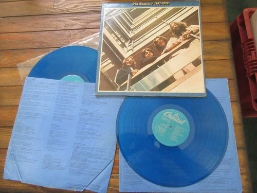The Beatles, 1967-1970 2x LP -Capitol Blue Label, SEBX-11843 Blue Vinyl