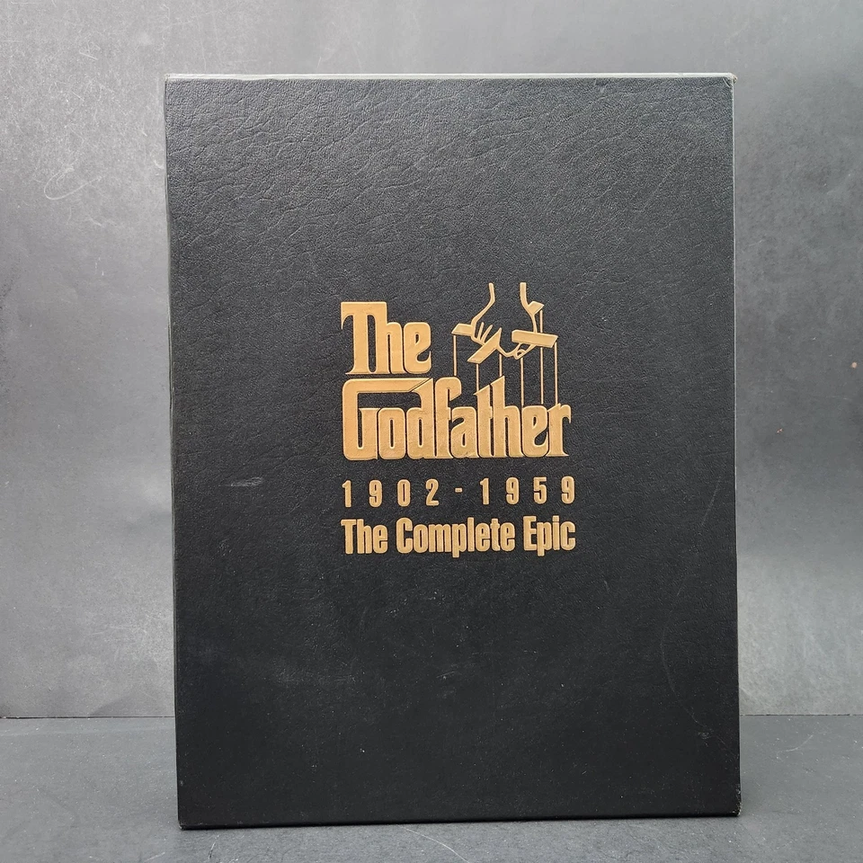 The Godfather 1902 1959 The Complete Epic VHS 1990 3 Tape Set Box Set - Image 3 of 4