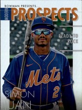 2023 Bowman #MP-13 Simon Juan Modern Prospects