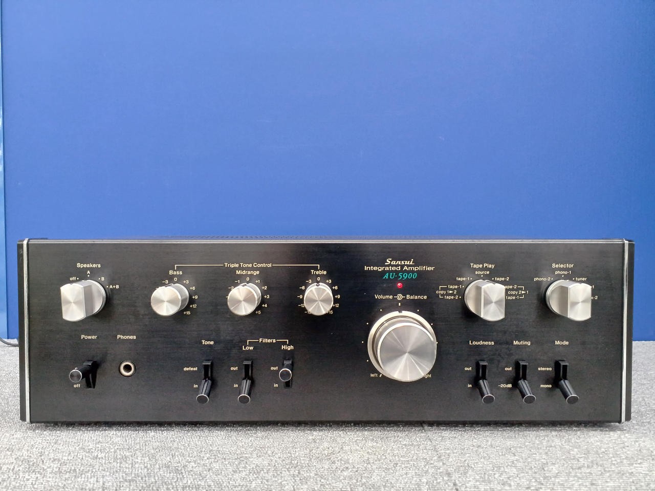 Sansui AU 5900 vintage audio equipment - eBay listing photo 2