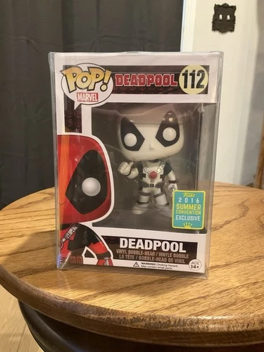 Funko Pop! Vinyl: Marvel - Deadpool White - 2016 Summer Convention #112
