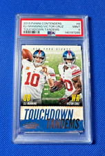ELI MANNING 1/1 VICTOR CRUZ 2013 PANINI TOUCHDOWN TANDEMS PSA (9) ONLY 1 EXISTS