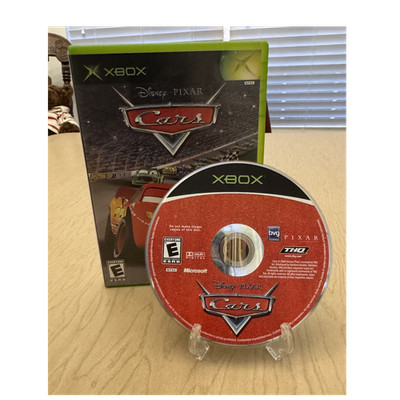 THQ Cars Game andCase Microsoft Xbox NO MANUAL CLEANED/TESTED