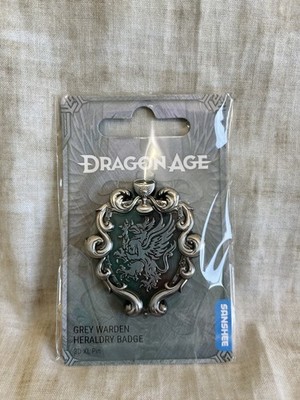 Bioware Dragon Age Grey Warden Heraldry XL Badge NEW in pkg