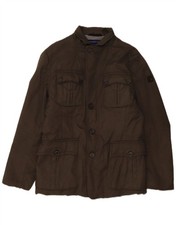 TRUSSARDI JEANS Mens Utility Jacket IT 50 Lar...