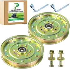 2 Pack 1-633109 Pulley Replaces Exmark 1-633109 Idler Pulley,Exmark 633109 Pulle
