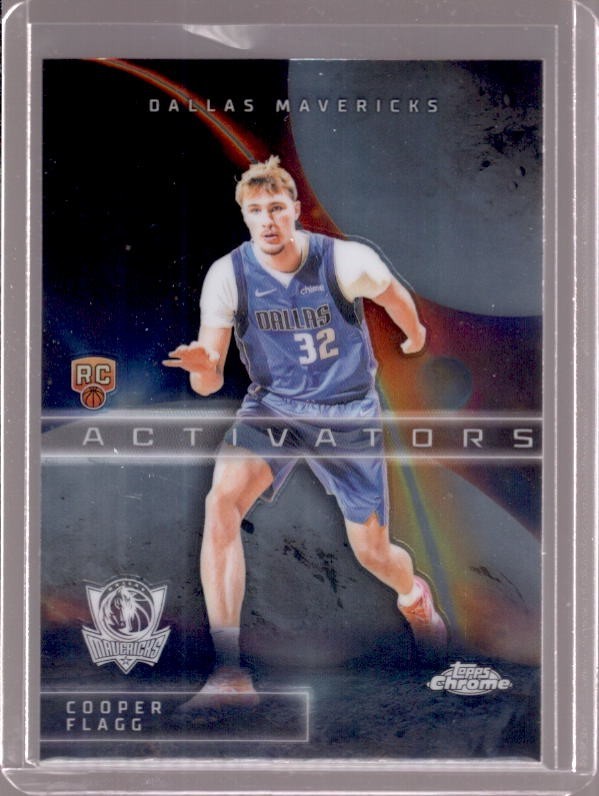 COOPER FLAGG 2025-26 Topps Chrome Activators Insert #AC-11 Rookie RC