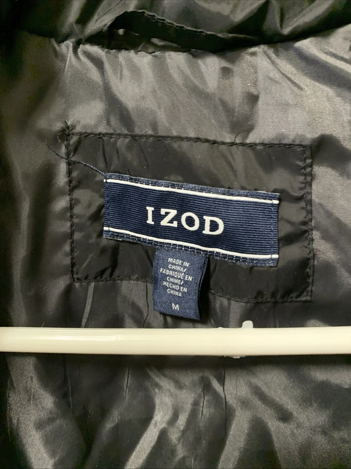 Chaleco acolchado Izod talla mediana. Excelente estado. Cremallera completa. Bolsillos. Sin capucha Foto 2 de 4