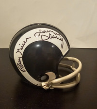 2018 Leaf Autographed Football Mini-Helmet Edition 17