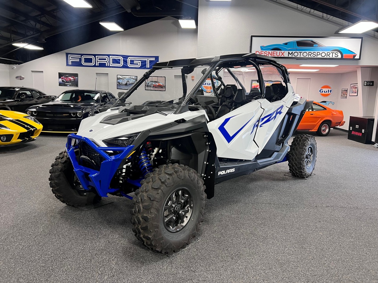 2020 POLARIS RZR PRO XP 4 ULTIMATE WHITE LIGHTNING, 300 MILES! LOTS OF EXTRAS!