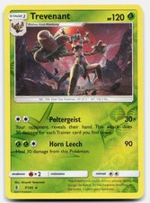 Guardians Rising Trevenant NM Reverse Holo Rare Pokemon Tcg Card