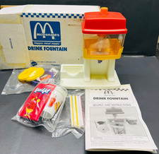 vintage mcdonalds drink fountain never used original box opened