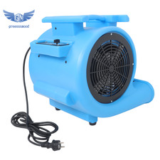 3-Speed 1HP Listed Carpet Dryer Fan 4000 CFM 15FT Cord Portable Floor Blower Fan