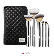It Brushes for Ulta Your Airbrush Masters 6PC Face & Eye Advanced Brush Set NIP