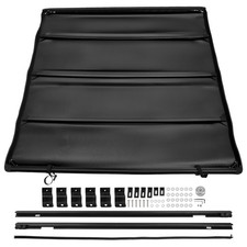 Bed Soft Roll-up Tonneau Cover 5ft For Honda Ridgeline 17-25 21 22 23 24 25 26