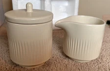 Citrine Everyday Collection by Magenta Sugar and Creamer Set NEW IN BOX Ivory