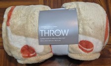 Hockey Throw Blanket OEKO-TEX Certified, 50 x 60 Inch NEW