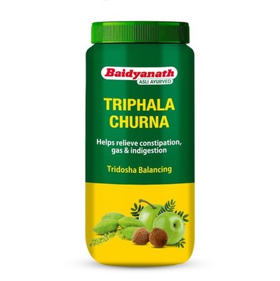 yurvedisches pflanzliches Triphala Abführmittel zur Linderung von Verstopfung...