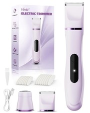 Hair Removal Epilators Bikini Trimmer for Women, Painless SE, Purple Se Ver
