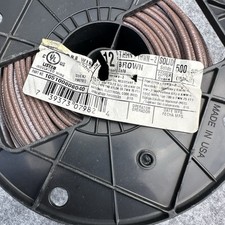 Encore Wire 12 AWG Wire Copper Solid 12 Gauge Brown THHN Insulated 500ft