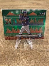 Topps 2024 Bowman Chrome Luisangel Acuna Green Refractor /99 #BTP-24 Mets