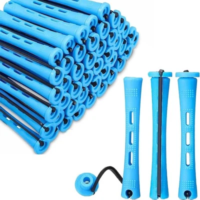 10-60X Hair Perm Rods Cold Wave Rod Curlers Rollers for Salon Home Styling Tools