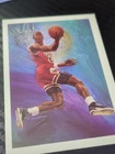 1990-91 NBA Hoops - Art Card Team Checklist Michael Jordan #358
