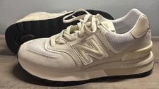 New Balance U574LGE1 Legacy 574 Ivory Silver Birch Sea Salt Men's Size 8