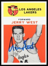 Jerry West Rookie Cards and Autographed Memorabilia Guide 5
